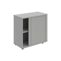 HOBIS skříň stolová roletová pravá se zámkem - SPRZ 80 40 P, šedá