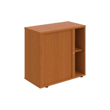 HOBIS skříň stolová roletová levá se zámkem - SPRZ 80 40 L, třešeň