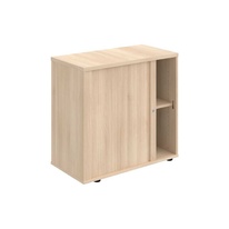 HOBIS skříň stolová roletová levá se zámkem - SPRZ 80 40 L, akát