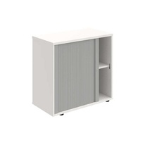 HOBIS skříň stolová roletová levá se zámkem - SPRZ 80 40 L, bílá