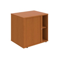 HOBIS skříň stolová roletová levá se zámkem - SPRZ 80 60 L P, léta podél, třešeň