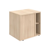 HOBIS skříň stolová roletová levá se zámkem - SPRZ 80 60 L P, léta podél, akát