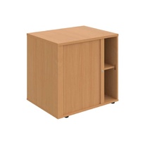 HOBIS skříň stolová roletová levá se zámkem - SPRZ 80 60 L P, léta podél, buk