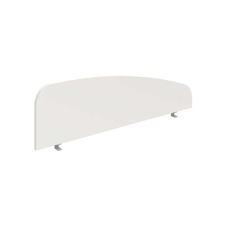 HOBIS stolový paraván na hranu stolu - PA 1400 H, bílá