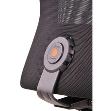 Kancelářská židle CALYPSO XL, pevný podhlavník, červená