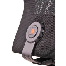 Kancelářská židle CALYPSO XL, stavitelný podhlavník, černá