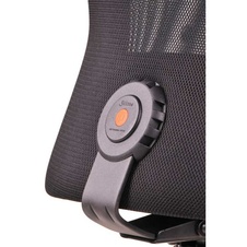 Kancelářská židle CALYPSO GRAND, stavitelný podhlavník, šedá