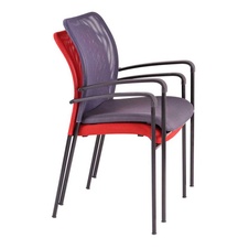 Jednací židle TRITON BLACK, antracit