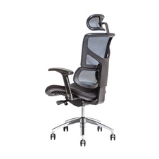 Kancelářská židle MEROPE s podhlavníkem, modrá