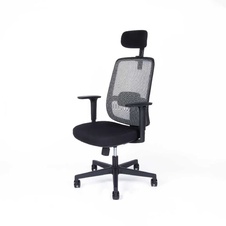 Kancelářská židle CANTO SP, šedá mesh