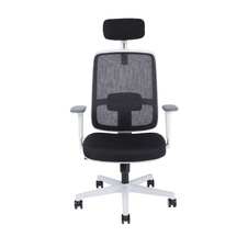 Kancelářská židle CANTO WHITE SP, černá mesh