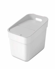 Plastový odpadkový koš Curver Ready To Collect 20l, bílá