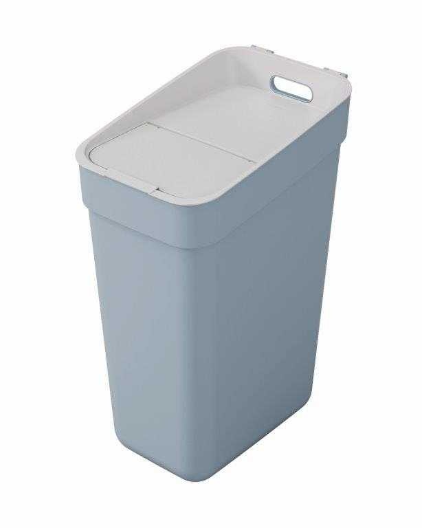Plastový odpadkový koš Curver Ready To Collect 30l, světle šedá