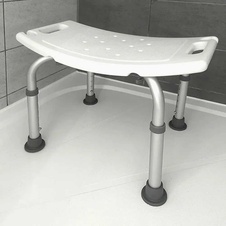 Stolička do sprchy hranatá