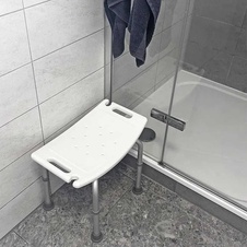 Stolička do sprchy hranatá