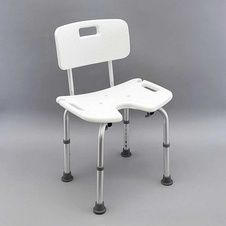 Židle do sprchy s hygienickým výřezem