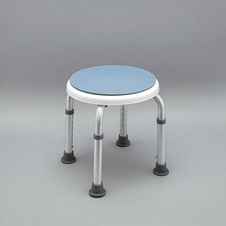 Stolička do sprchy s otočným sedákem a nosností 120 kg