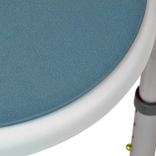 Stolička do sprchy s otočným sedákem a nosností 120 kg