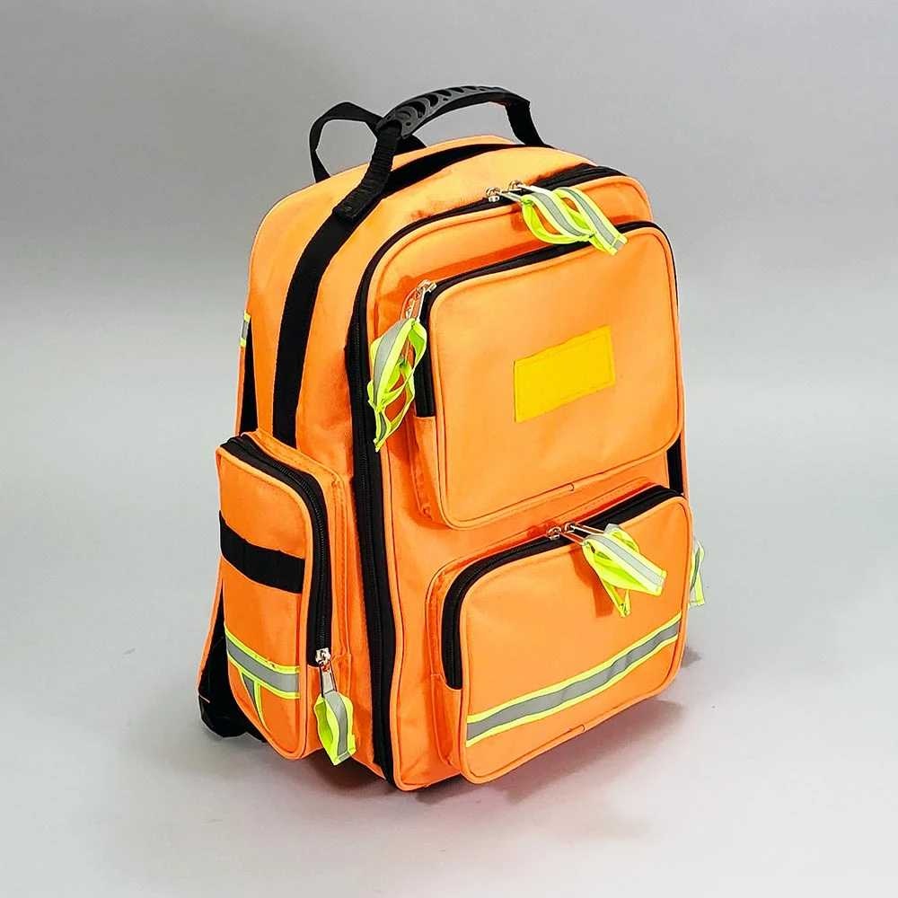 Zdravotnický batoh Emergency-oraznžová, bez náplně