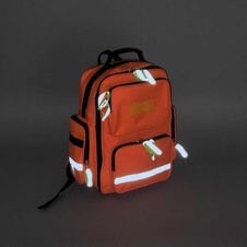 Zdravotnický batoh Emergency-oraznžová, bez náplně