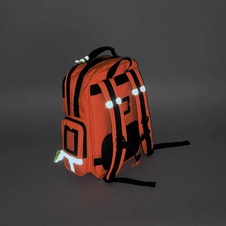 Zdravotnický batoh Emergency-oraznžová, bez náplně