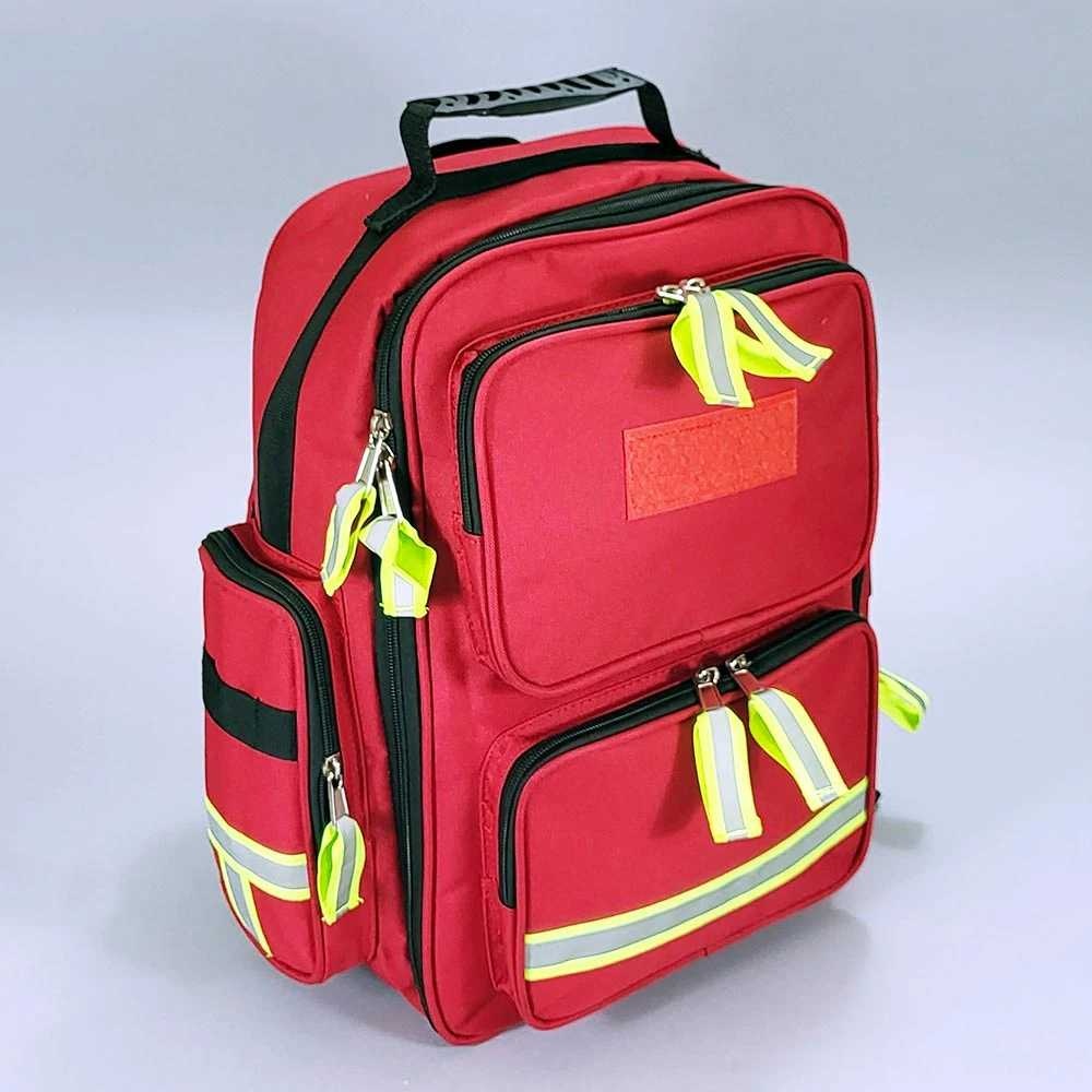 Zdravotnický batoh Emergency-červená, bez náplně