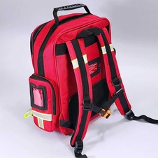 Zdravotnický batoh Emergency-červená, bez náplně