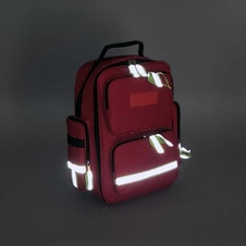 Zdravotnický batoh Emergency-červená, bez náplně