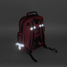 Zdravotnický batoh Emergency-červená, bez náplně