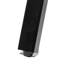 Dřevěné áčko Flip 55x105 cm, černá