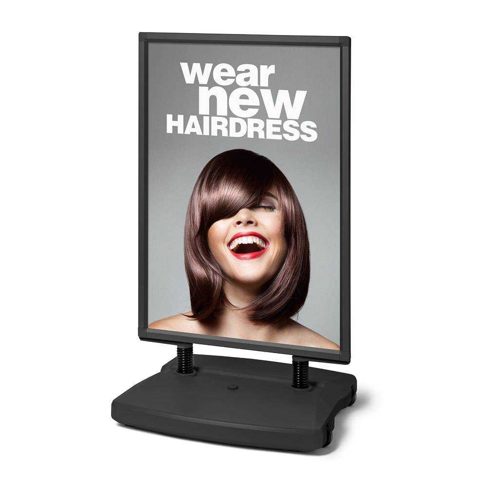 Zákaznický poutač Windtalker City A0, černá