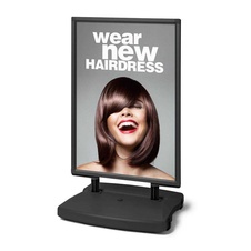 Zákaznický poutač Windtalker City A0, černá