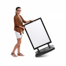 Zákaznický poutač Windtalker City A0, černá