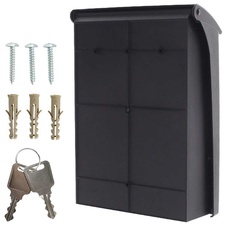 Rottner Posta plastová poštovní schránka, černá