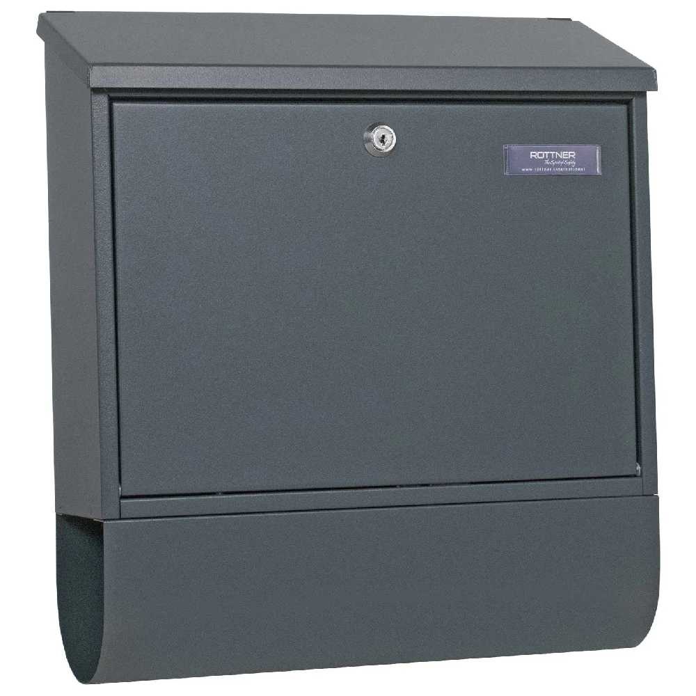 Rottner Villa Spezial-Set poštovní schránka s tubusem, antracit