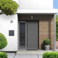 Rottner Villa Spezial-Set poštovní schránka s tubusem, antracit