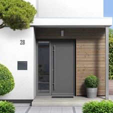 Rottner Teramo ocelová poštovní schránka, antracit