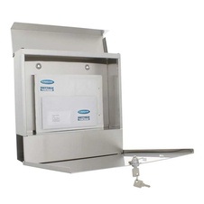 Rottner Kensington poštovní schránka s tubusem na noviny, nerez