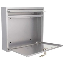 Rottner Teramo ocelová poštovní schránka, stříbrná