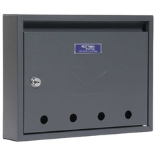 Rottner Imola ocelová poštovní schránka, antracit