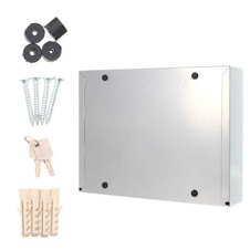 Rottner Imola ocelová poštovní schránka, stříbrná