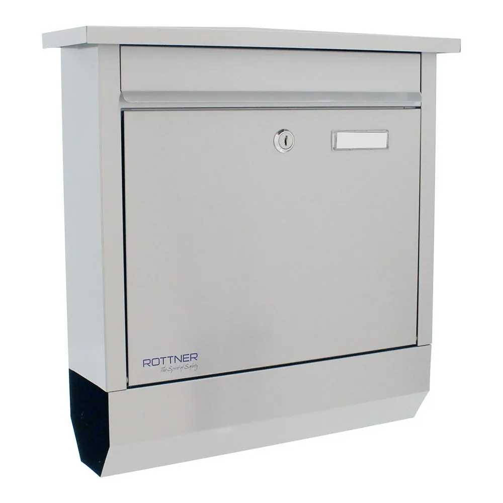 Rottner Lettero poštovní schránka s tubusem, nerez