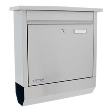 Rottner Lettero poštovní schránka s tubusem, nerez