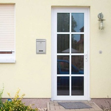 Rottner Tarvis ocelová poštovní schránka, stříbrná