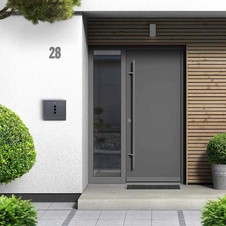 Rottner Costa poštovní schránka s tubusem, antracit