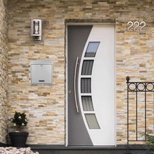 Rottner Bolzano ocelová poštovní schránka, stříbrná