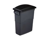 Koš ECO na tříděný odpad 75 l, černé víko bez otvoru