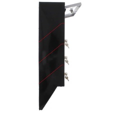 Rottner Depot 4 set poštovních schránek, stříbrno-černá