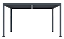 Bioklimatická celohliníková pergola G21 Austin Premium 4x3m, antracit