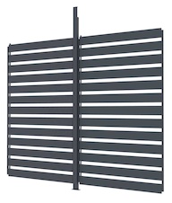 Otočná lamelová stěna G21 3x2,6m pro pergolu Trenton 3x3 a 4x3 m, antracit